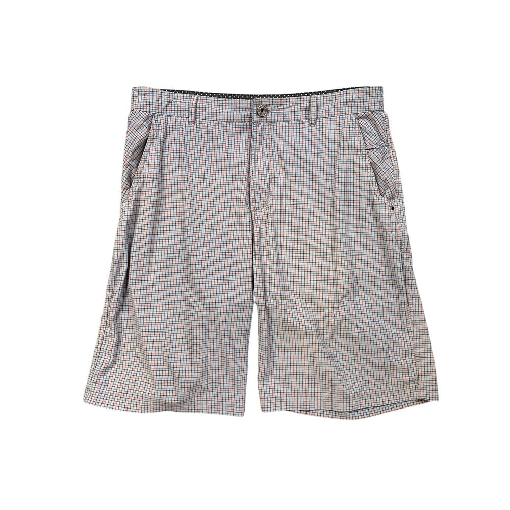 Lululemon Shorts Mens 36 Gray Check Plaid Performance Chino Golf Golfing